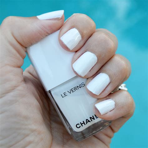 white and black chanel nails|chanel nail polish reviews.